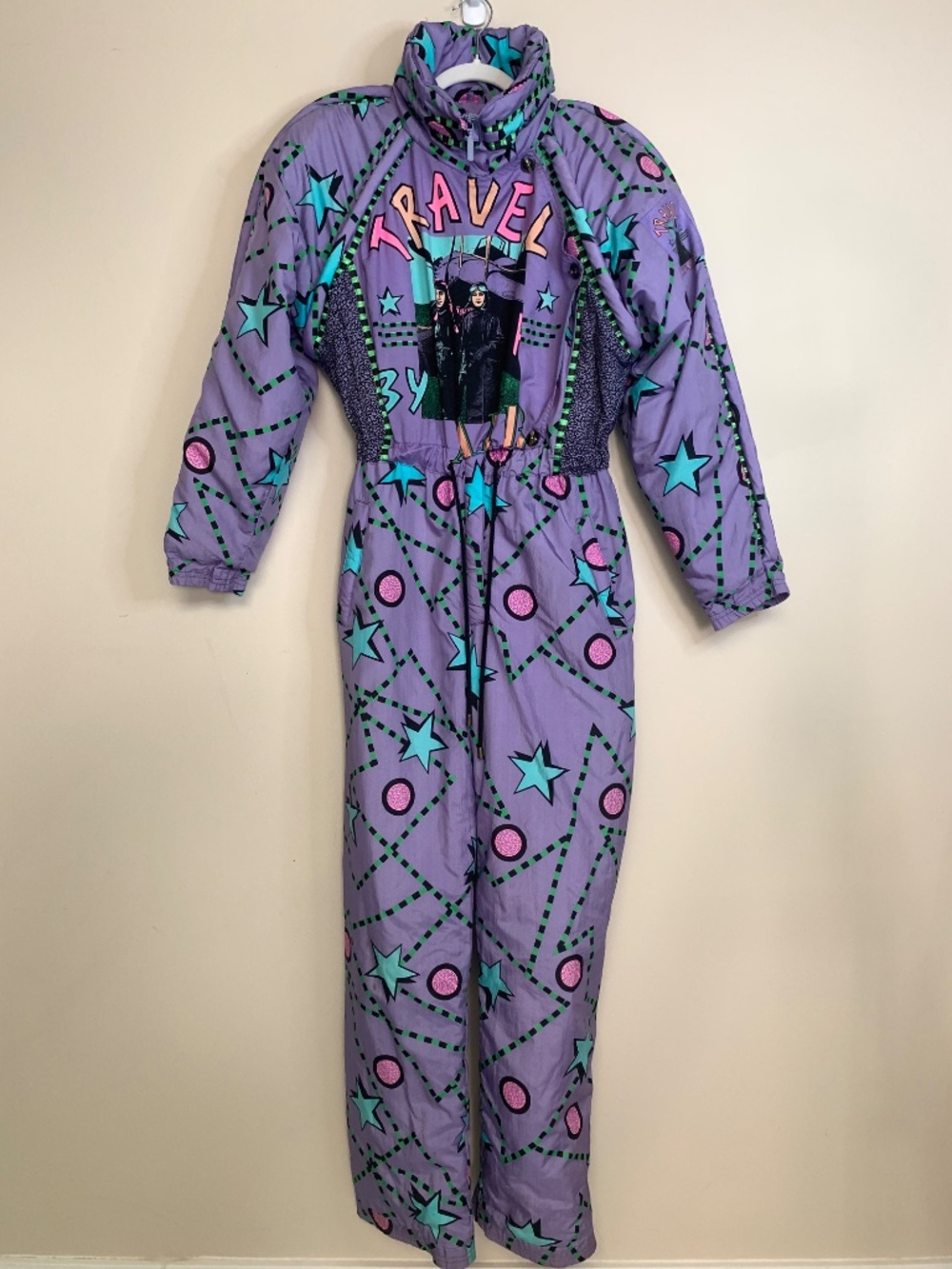 Travel By Sportalm Purple Retro Ski Suit